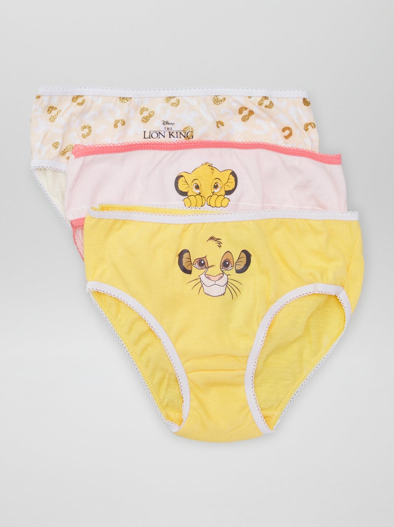 Set di 3 slip 'Disney' ROSA - Kiabi