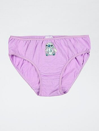 Set di 3 slip 'Disney' 'Stitch' in cotone