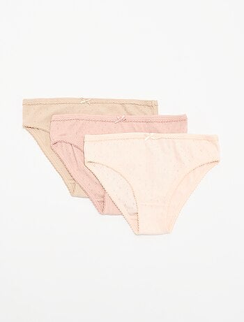 Set di 3 slip fantasia