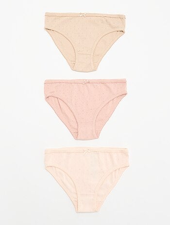 Set di 3 slip fantasia