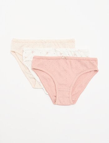Set di 3 slip fantasia