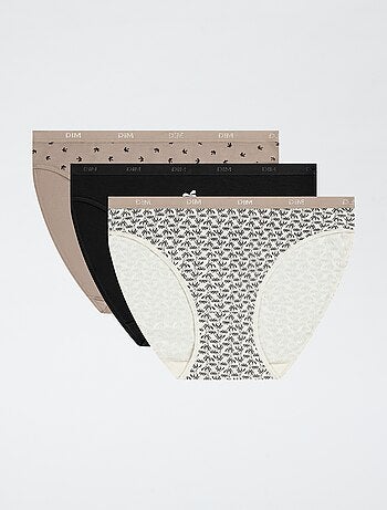 Set di 3 slip fantasia 'DIM'