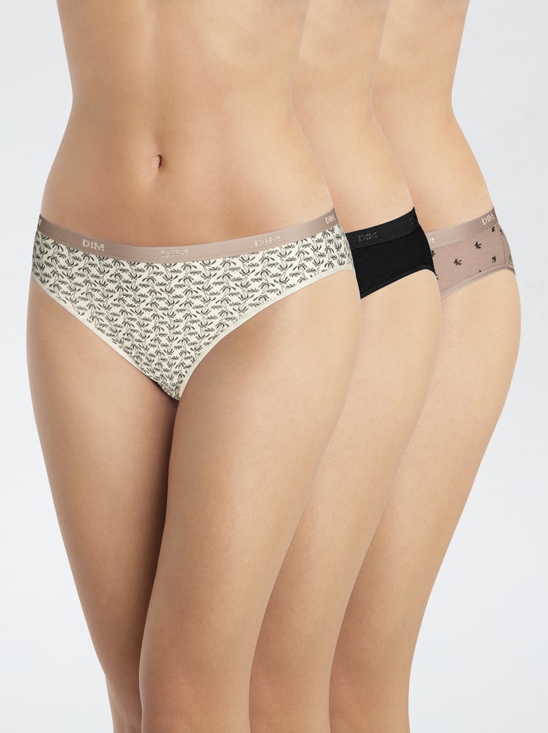Set di 3 slip fantasia 'DIM' Verde - Kiabi