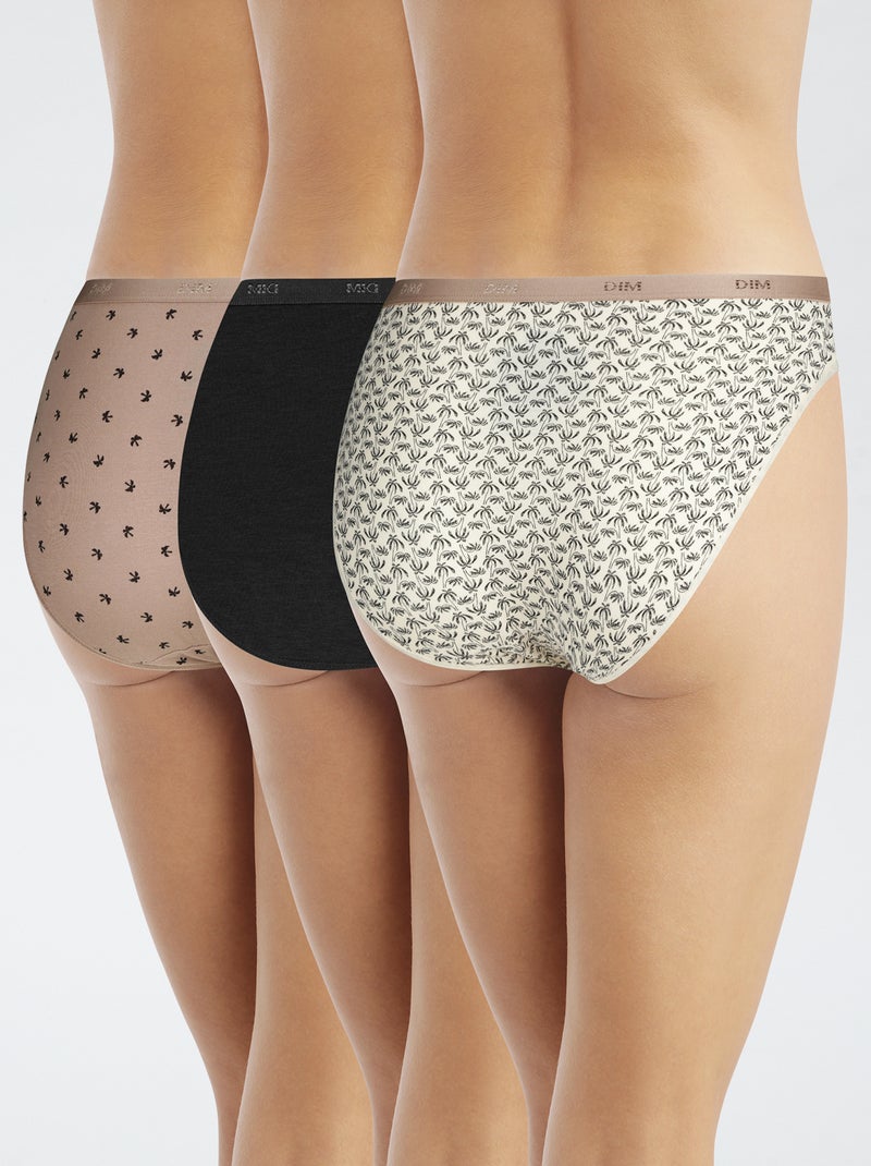 Set di 3 slip fantasia 'DIM' Verde - Kiabi