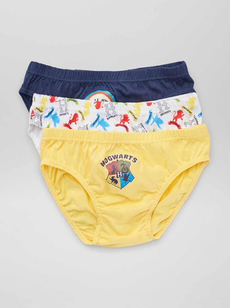 Set di 3 slip 'Harry Potter' GIALLO - Kiabi