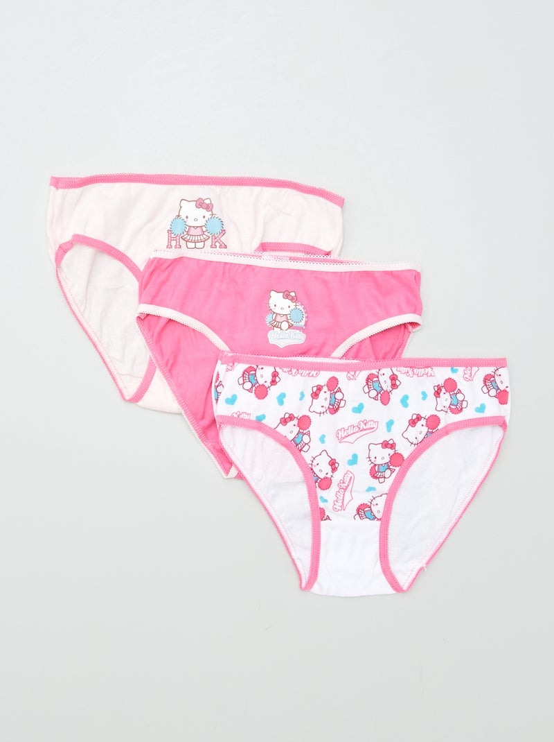 Set di 3 slip 'Hello Kitty' ROSA - Kiabi