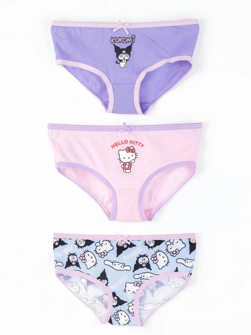 Set di 3 slip hello kitty sanrio - Kiabi Set di 3 slip hello kitty sanrio - Kiabi
