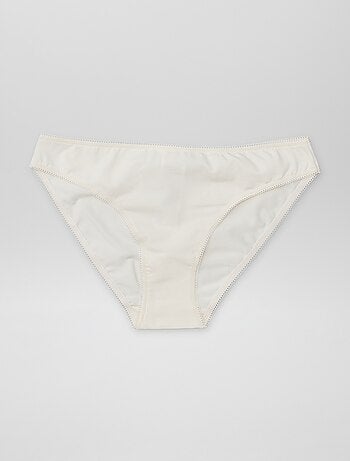 Set di 3 slip in cotone