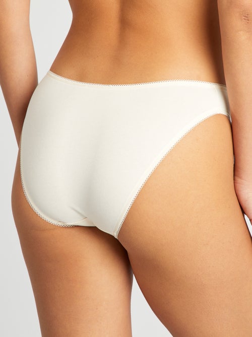 Set di 3 slip in cotone - Kiabi