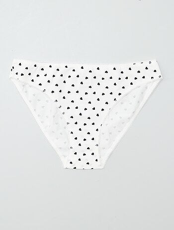Set di 3 slip in cotone