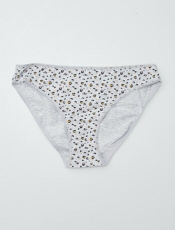 Set di 3 slip in cotone