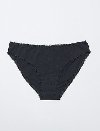 Set di 3 slip in cotone
