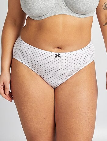 Set di 3 slip in cotone stretch