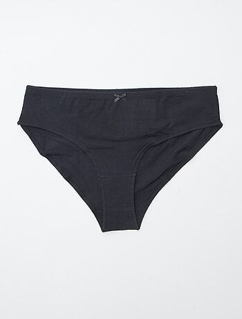 Set di 3 slip in cotone stretch