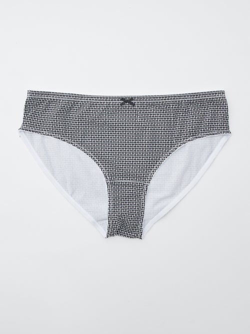 Set di 3 slip in cotone stretch - Kiabi