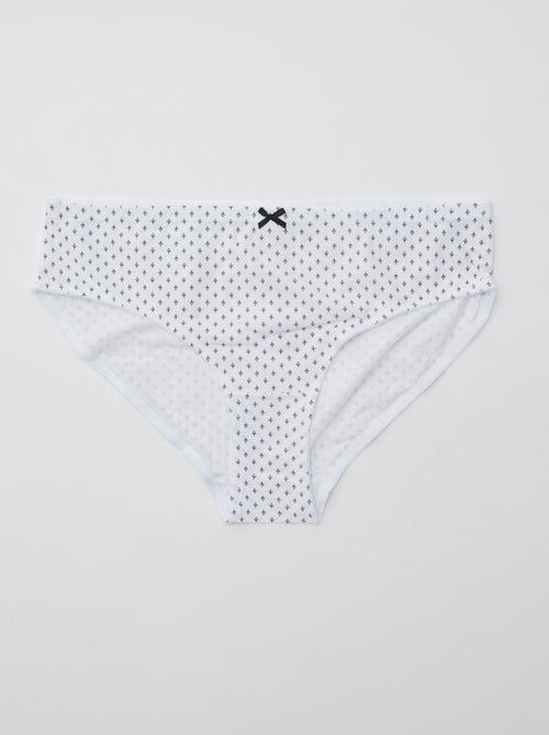 Set di 3 slip in cotone stretch - Kiabi