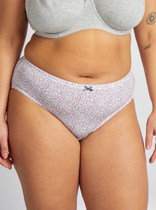 Set di 3 slip in cotone stretch - Kiabi