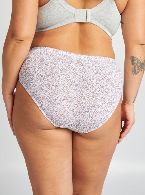 Set di 3 slip in cotone stretch - Kiabi