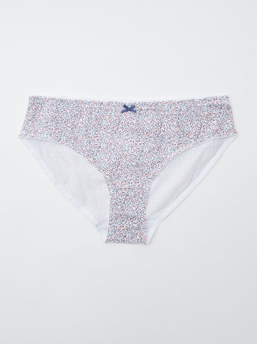 Set di 3 slip in cotone stretch - Kiabi