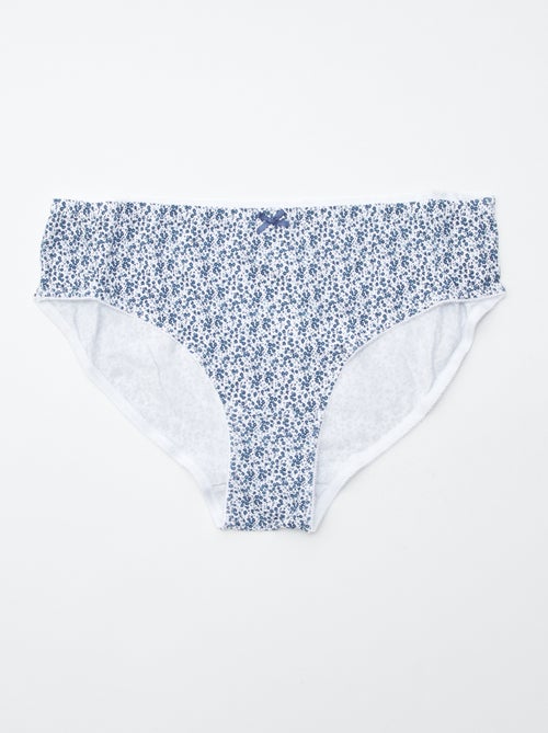 Set di 3 slip in cotone stretch - Kiabi