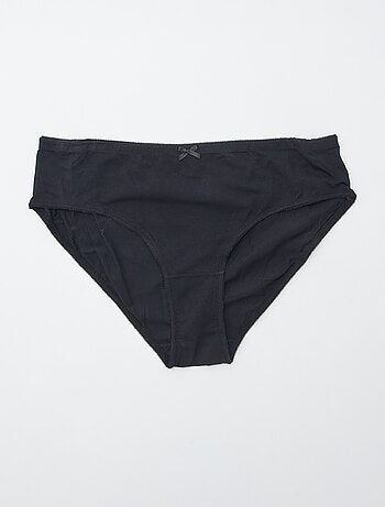 Set di 3 slip in cotone stretch