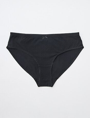 Set di 3 slip in cotone stretch