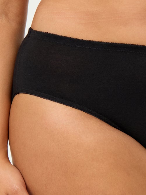 Set di 3 slip in cotone stretch - Kiabi