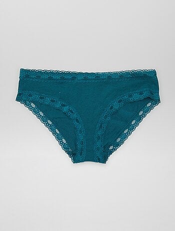 Set di 3 slip in pizzo