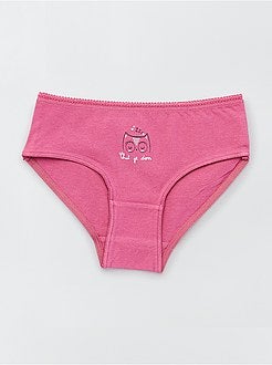 Set di 3 slip in puro cotone animali - Kiabi