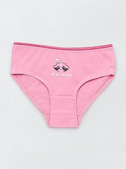 Set di 3 slip in puro cotone animali - Kiabi