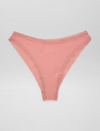 Set di 3 slip invisibili