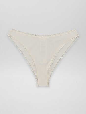 Set di 3 slip invisibili