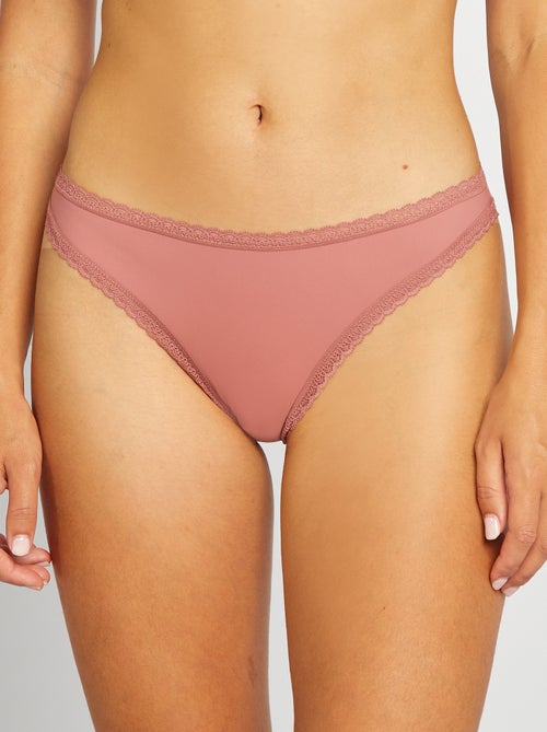 Set di 3 slip invisibili - Kiabi