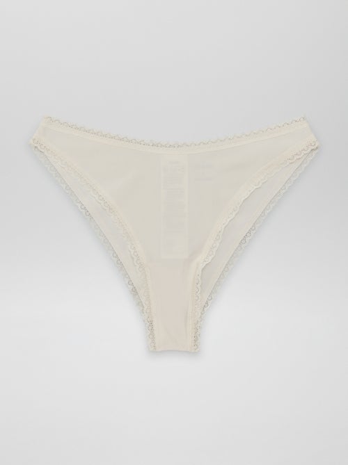 Set di 3 slip invisibili - Kiabi