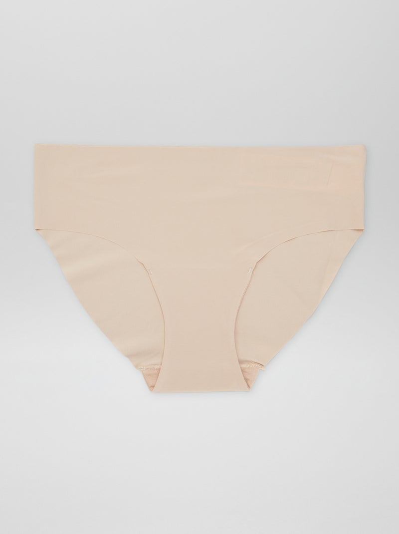 Set di 3 slip invisibili MARRONE - Kiabi