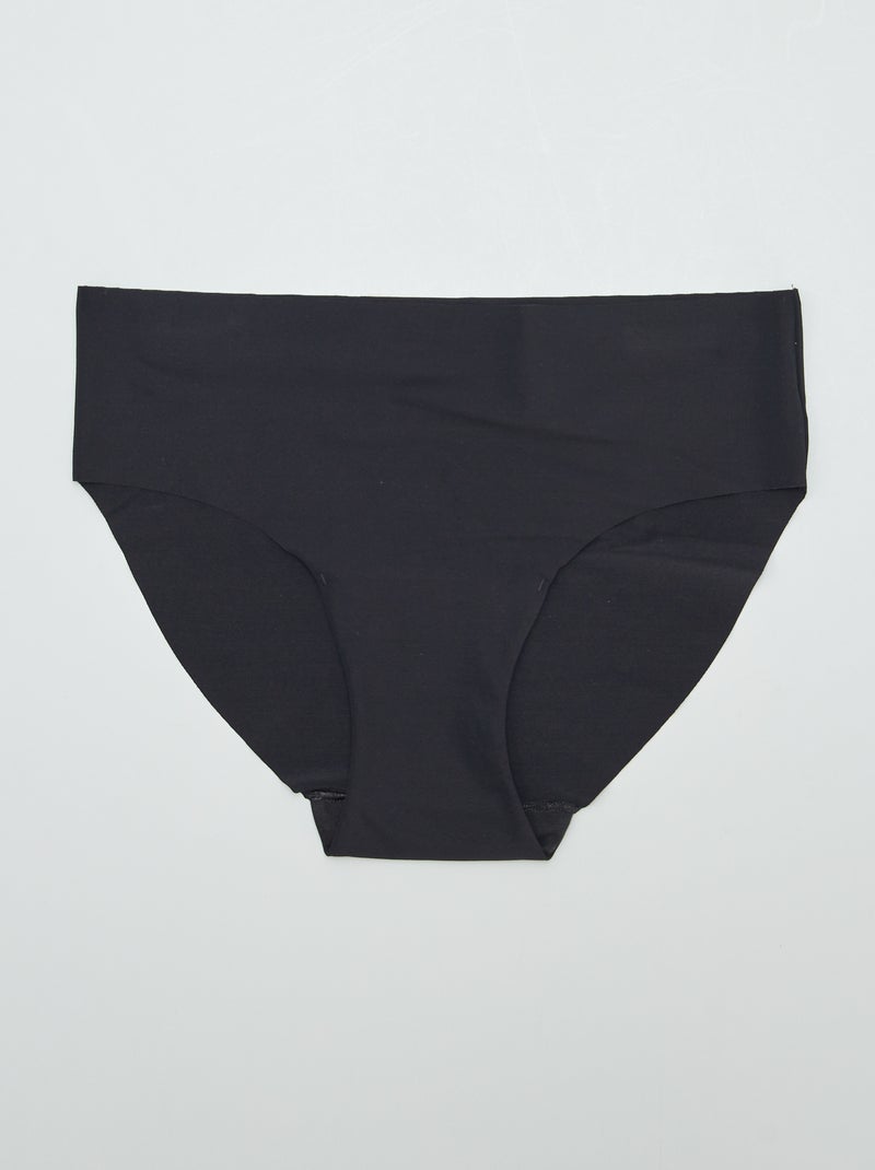 Set di 3 slip invisibili NERO - Kiabi