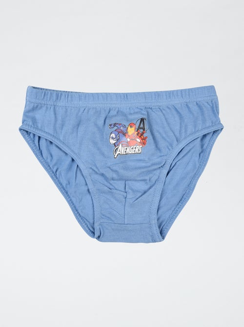 Set di 3 slip 'Marvel 'Avengers' in cotone - Kiabi