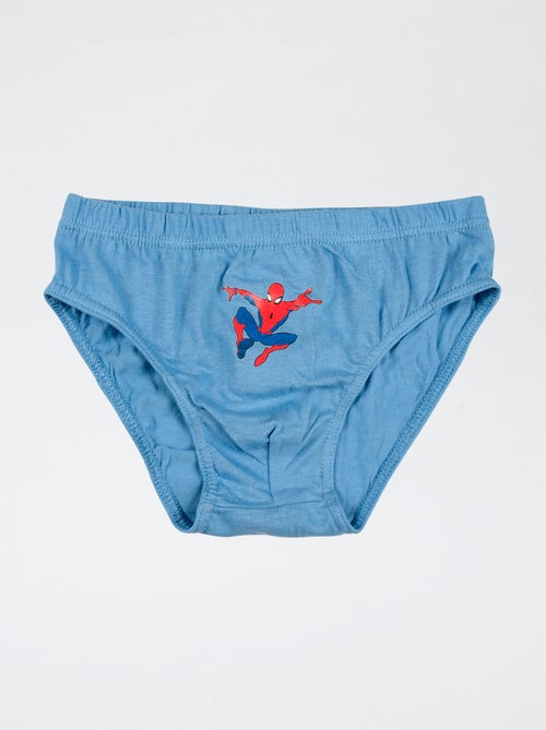 Set di 3 slip 'Marvel' Spiderman' in cotone - Kiabi
