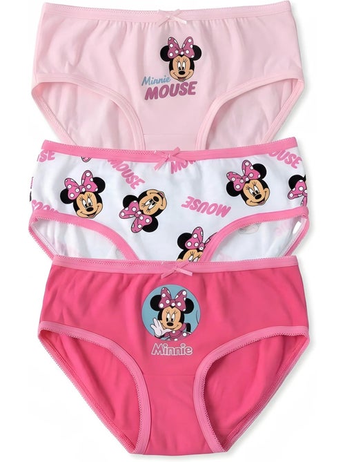 Set di 3 slip minnie disney - Kiabi Set di 3 slip minnie disney - Kiabi