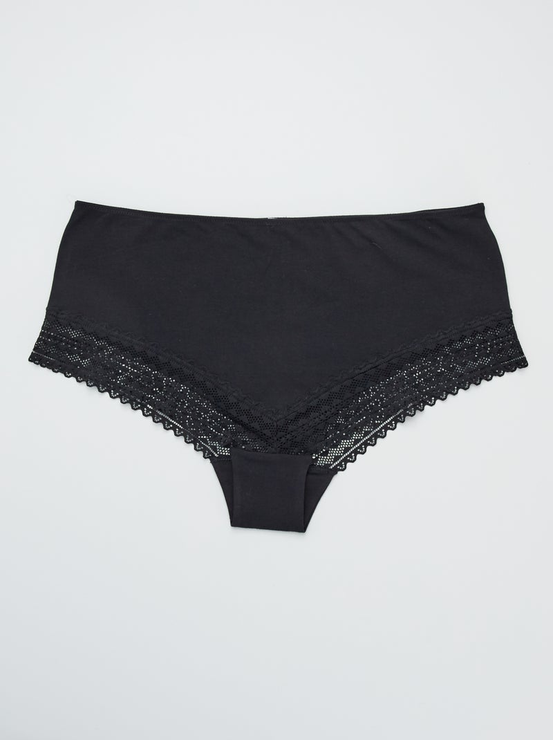 Set di 3 slip NERO - Kiabi