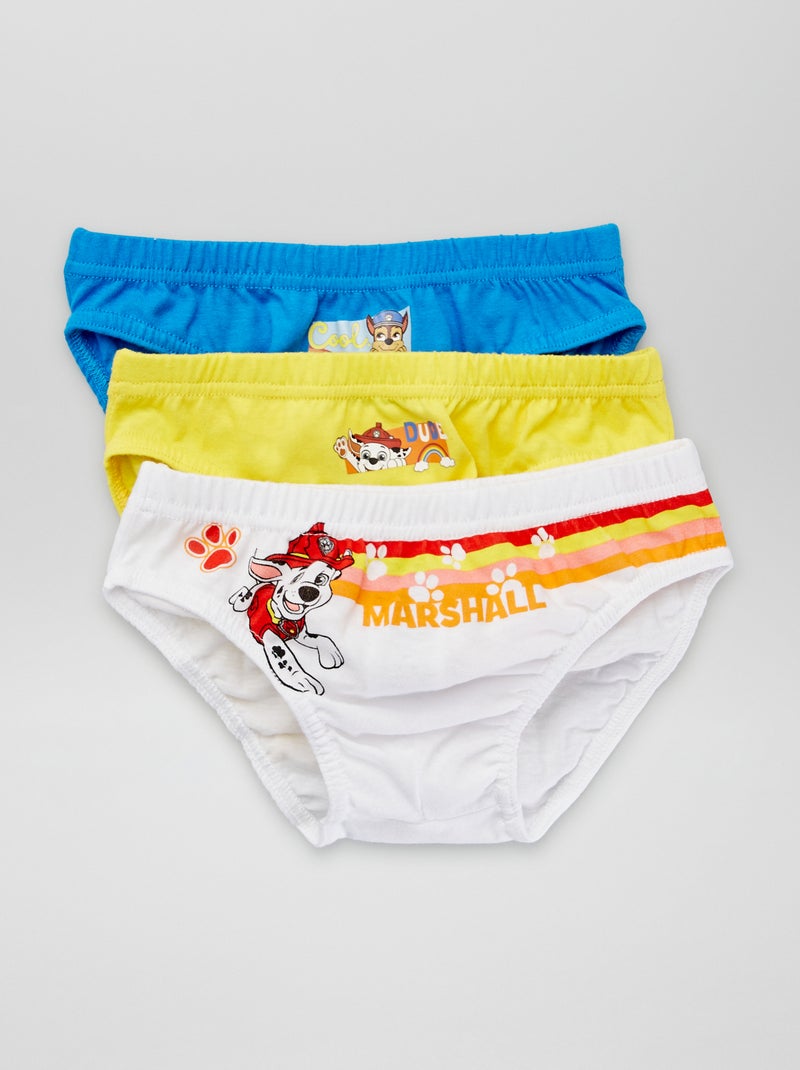 Set di 3 slip 'Paw Patrol' BIANCO - Kiabi