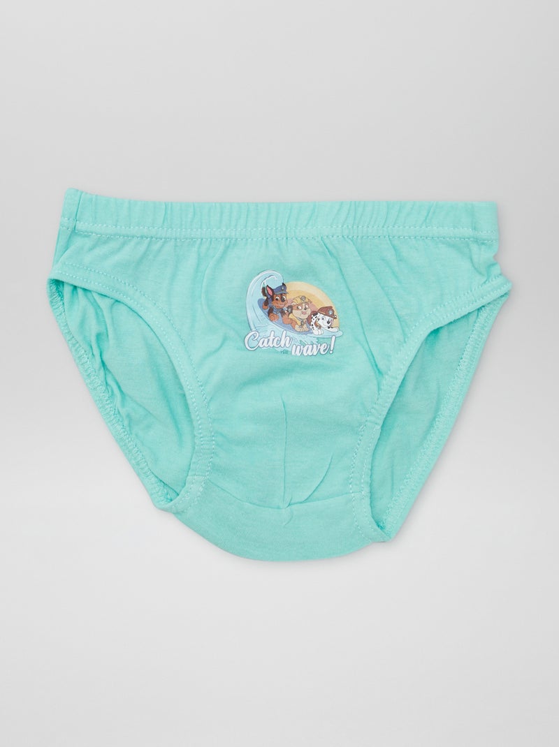 Confezione Da 7 Slip Intimi Per Bambini Piccoli, Tema Paw Patrol, Marca