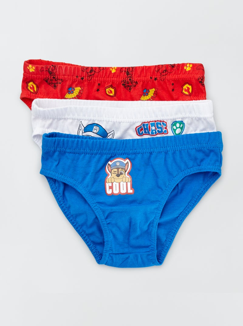 Set di 3 slip 'Paw Patrol' BLU - Kiabi