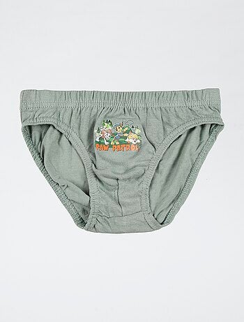 Set di 3 slip 'Paw Patrol' in cotone