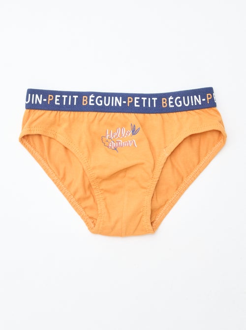 Set di 3 slip 'Petit Béguin' - Kiabi