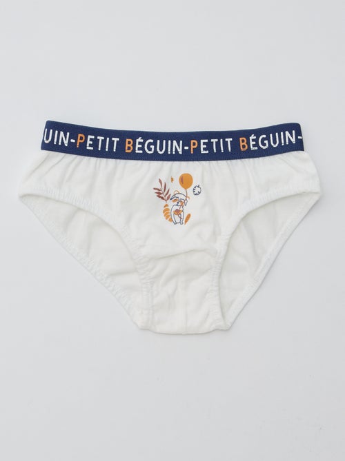 Set di 3 slip 'Petit Béguin' - Kiabi