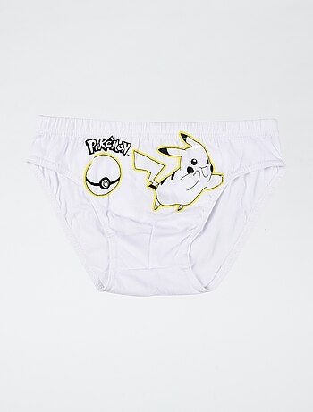 Set di 3 slip 'Pokémon' in cotone