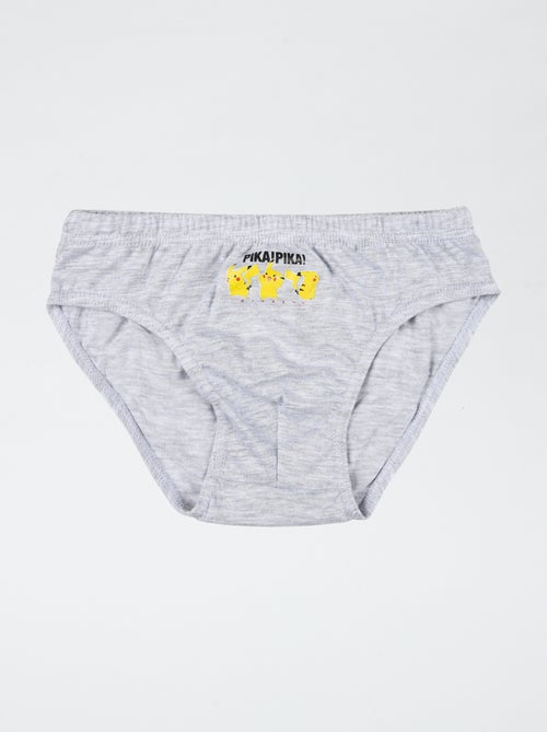 Set di 3 slip 'Pokémon' in cotone - Kiabi