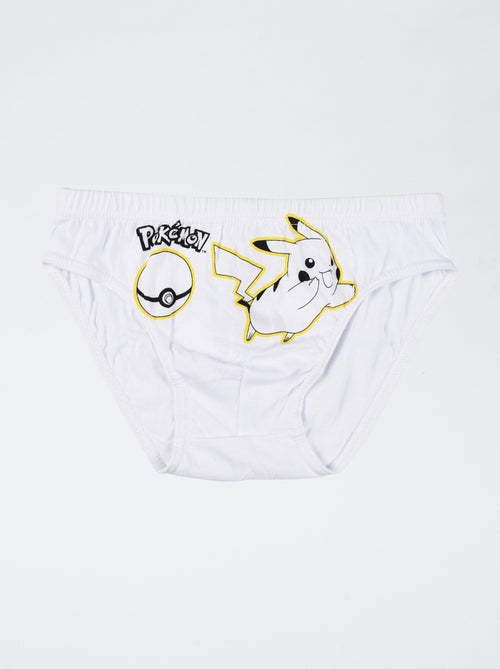 Set di 3 slip 'Pokémon' in cotone - Kiabi