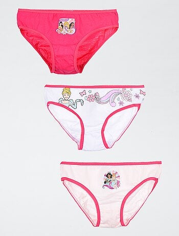 Set di 3 slip principesse 'Disney'
